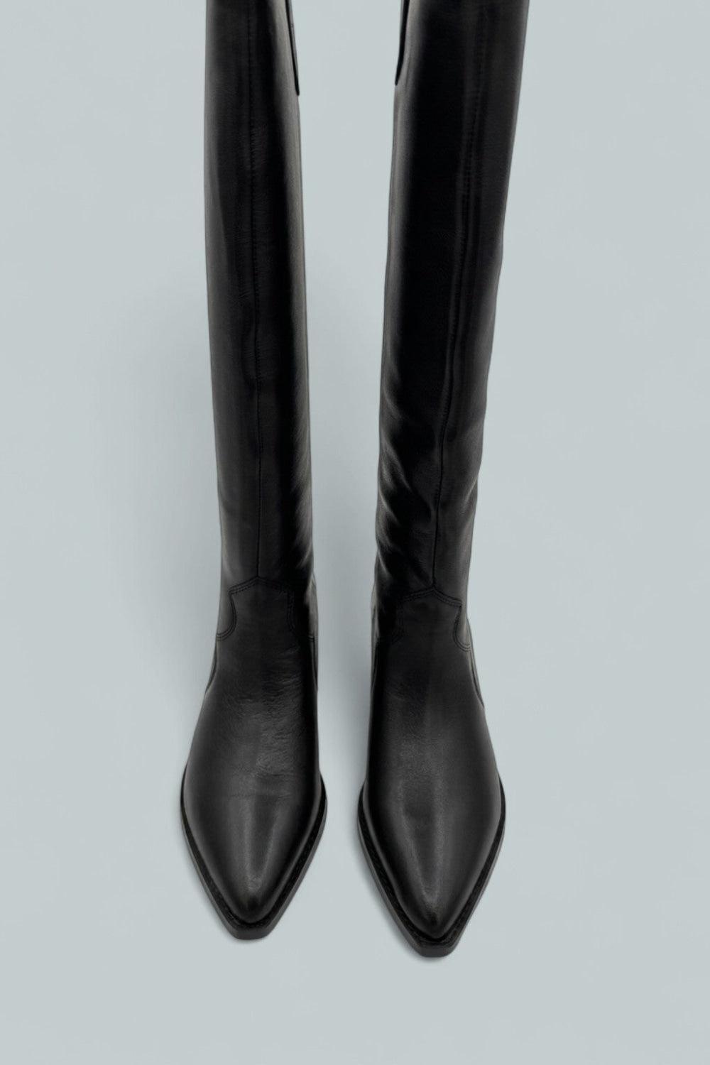 Ander Women’s Boots - Black 001 Leather - 8 - Boots