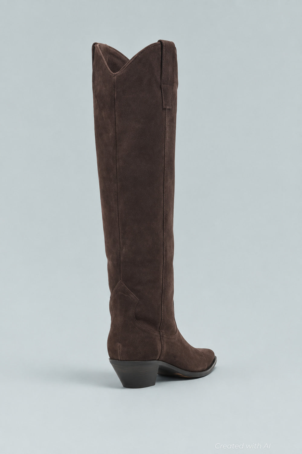 Ander Womens Boots - Dark Brown Suede - 8 - Boots