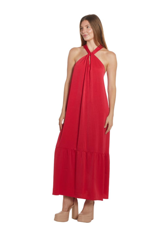 Angelique Dress - Red - Dresses