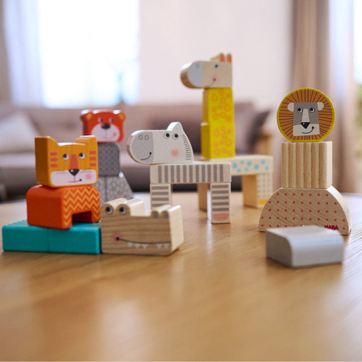 Animal Parade Blocks - ’Wooden Toy - Baby Kids Kids Adult Baby’