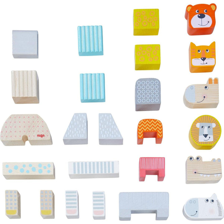 Animal Parade Blocks - ’Wooden Toy - Baby Kids Kids Adult Baby’