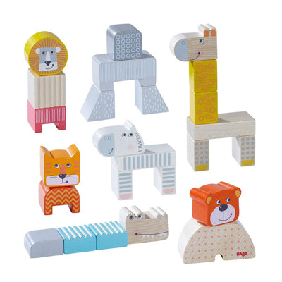 Animal Parade Blocks - ’Wooden Toy - Baby Kids Kids Adult Baby’