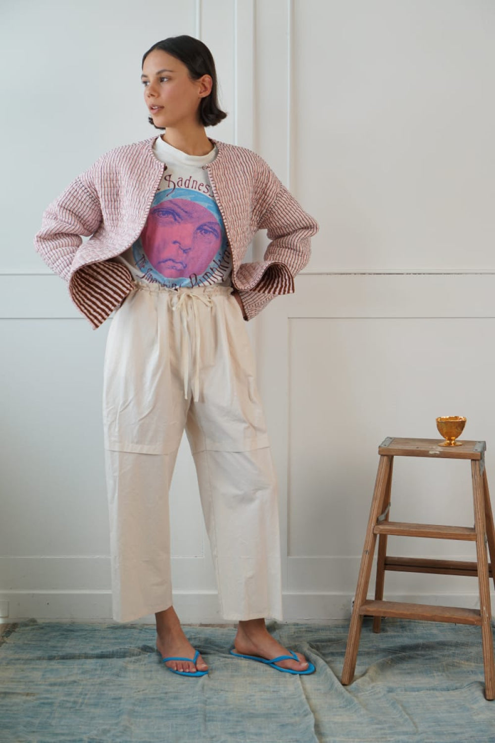 Annie Pant - Ivory - Pants