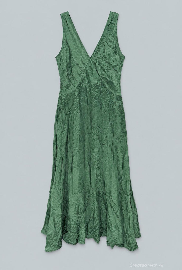 Antonella Dress - Emerald - S - Dresses