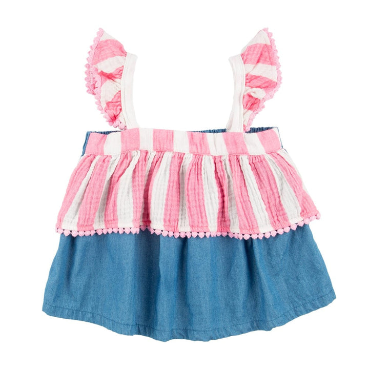 Anya Tank Stripe - Starburst - Tank Top