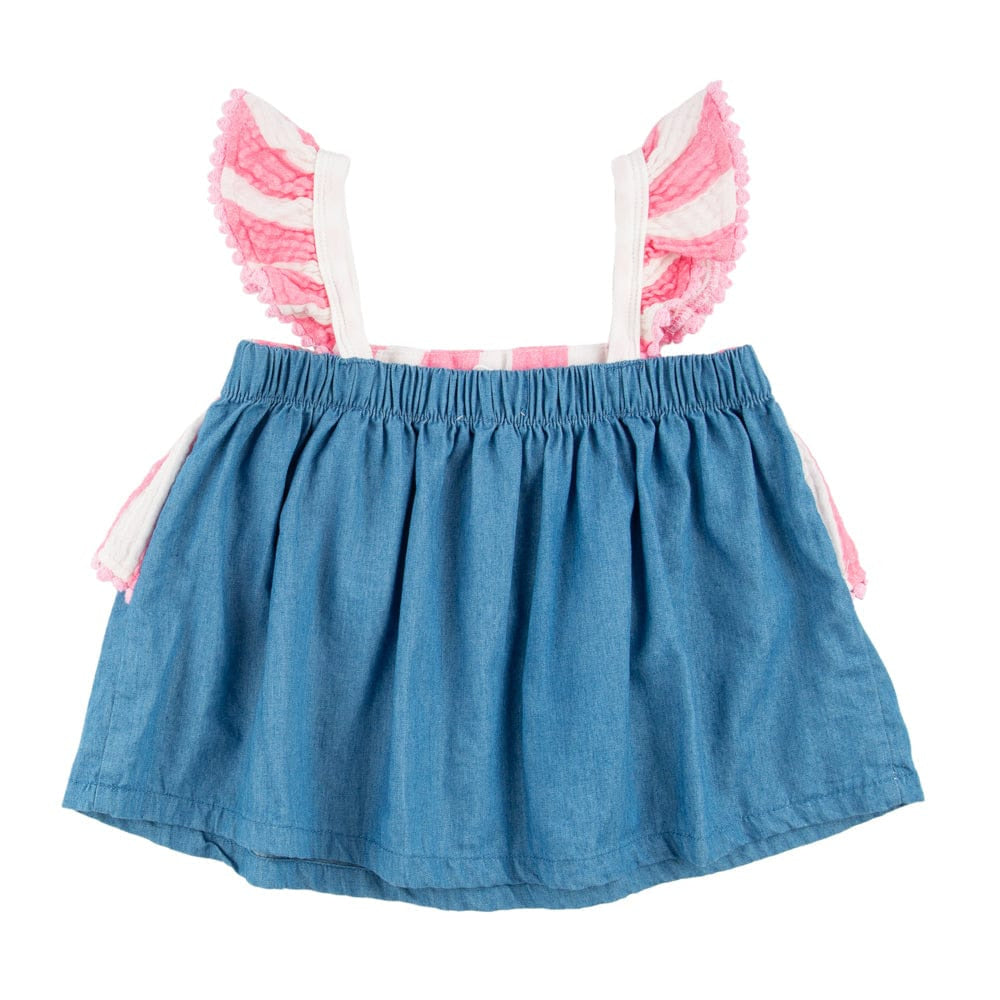 Anya Tank Stripe - Starburst - Tank Top