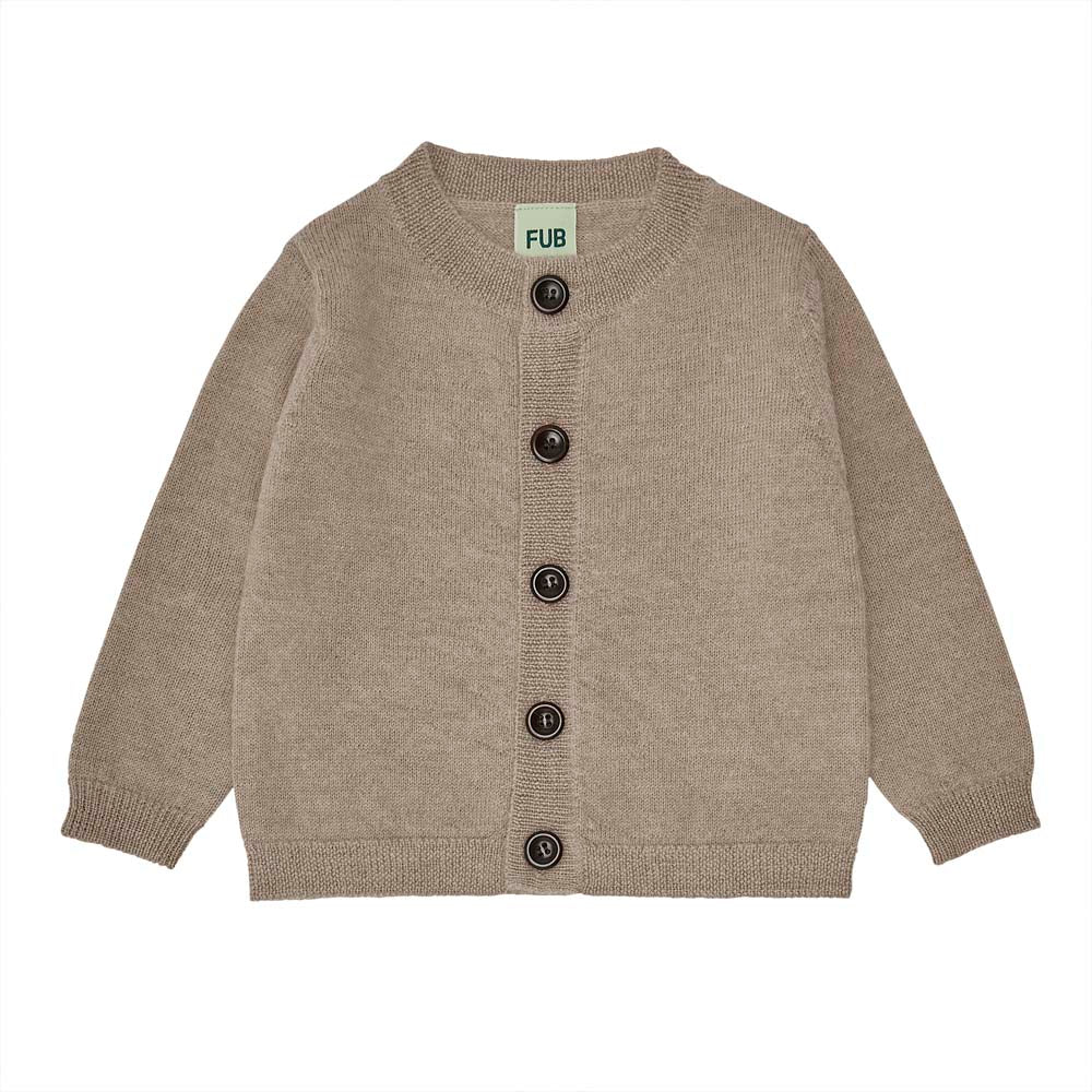 Baby Alpaca Cardigan & Pants - Camel Melange