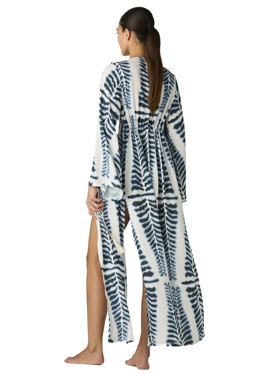 Ruby Long Camisole Marina - Aquamarine Blue