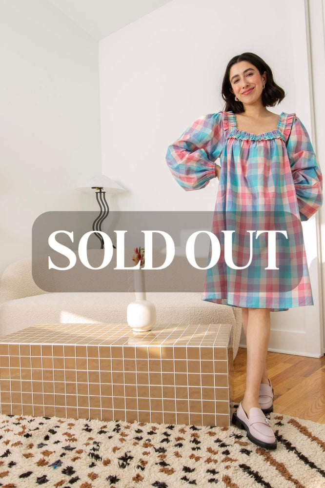 April Dress - Pastel Plaid - Dresses