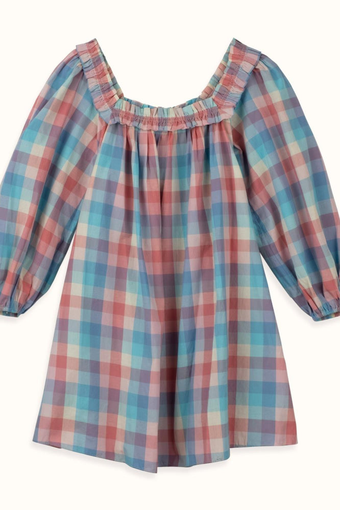 April Dress - Pastel Plaid - Dresses