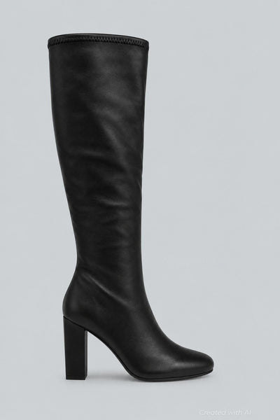 Aria Boots - Black - 7.5 - Boots