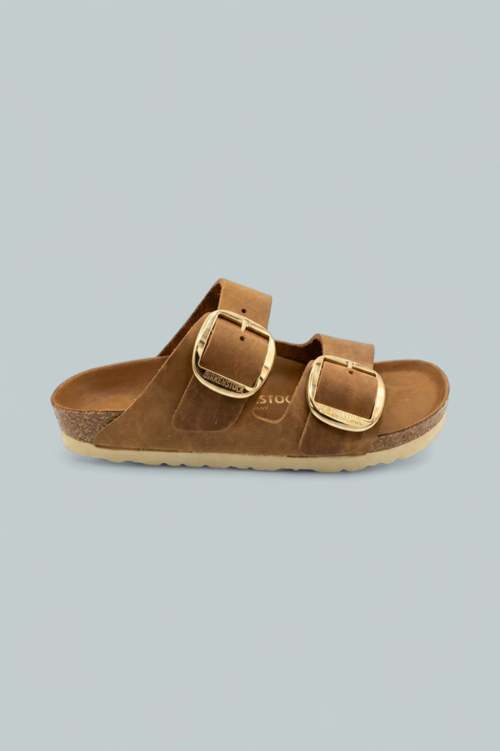 Arizona Big Buckle Slide Sandals - Brown - 7 - Sandals