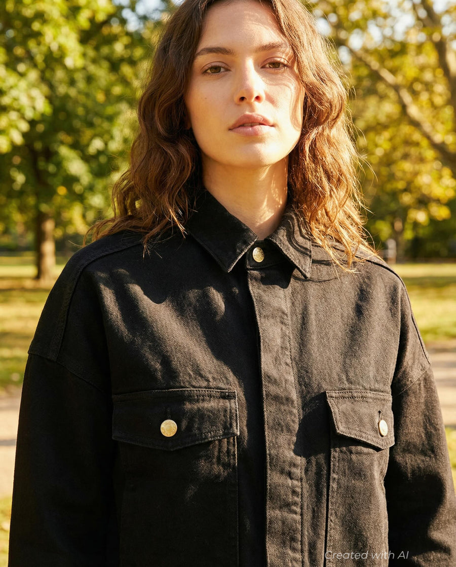 Arizona Denim Jacket - Celeste - Jacket