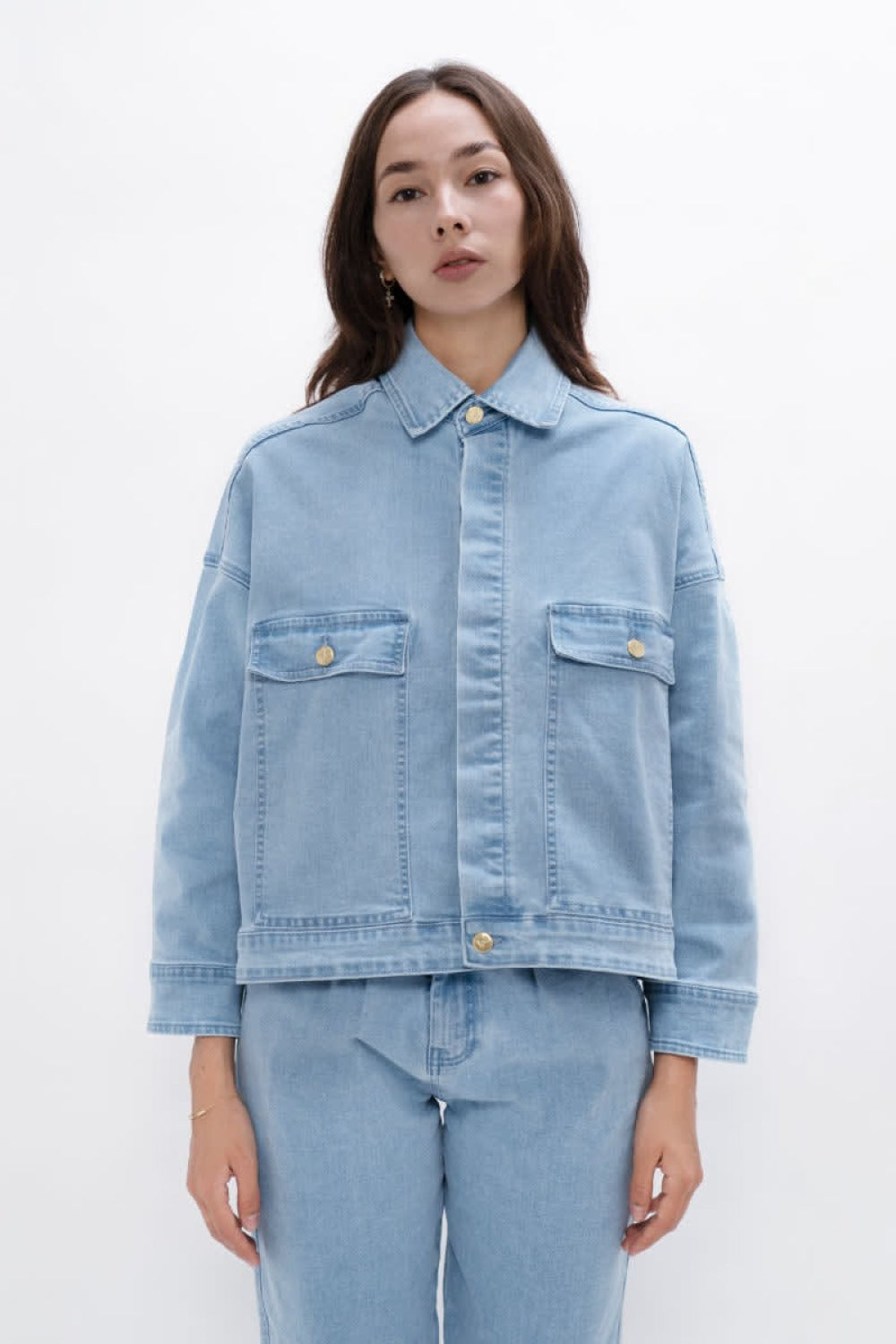 Arizona Denim Jacket - Sky - Jacket