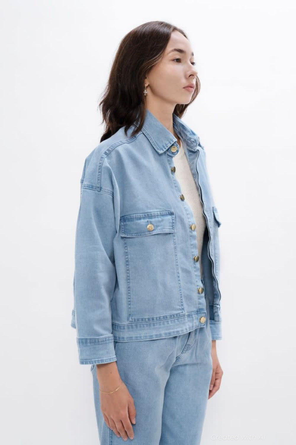 Arizona Denim Jacket - Sky - Jacket