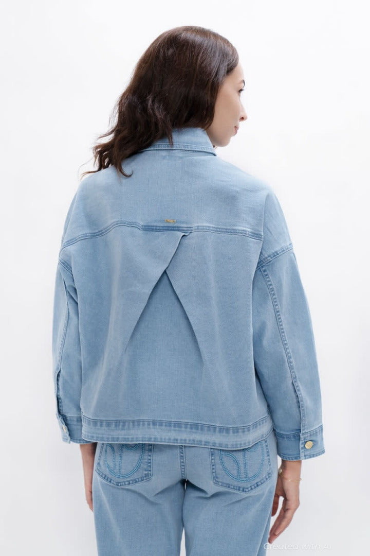 Arizona Denim Jacket - Sky - Jacket