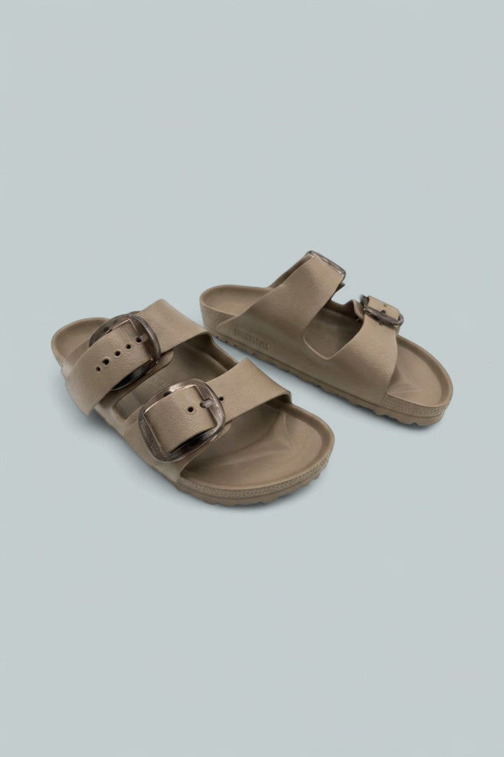 Arizona EVA Big Buckle Sandals - Beige - 8 - Sandals