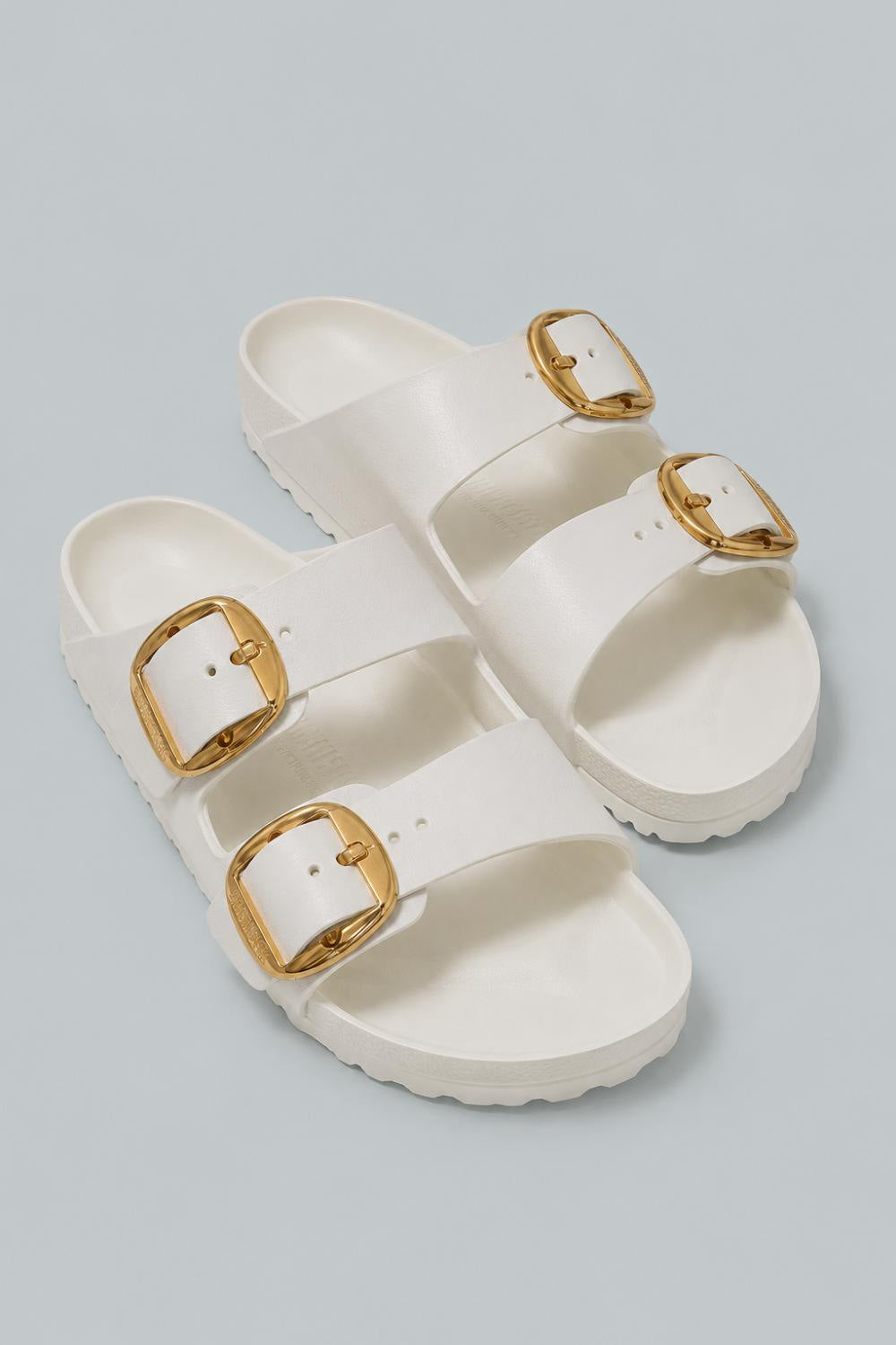 Arizona Eva Big Buckle Women’s Sandals - Eggshell - 8 - Sandal