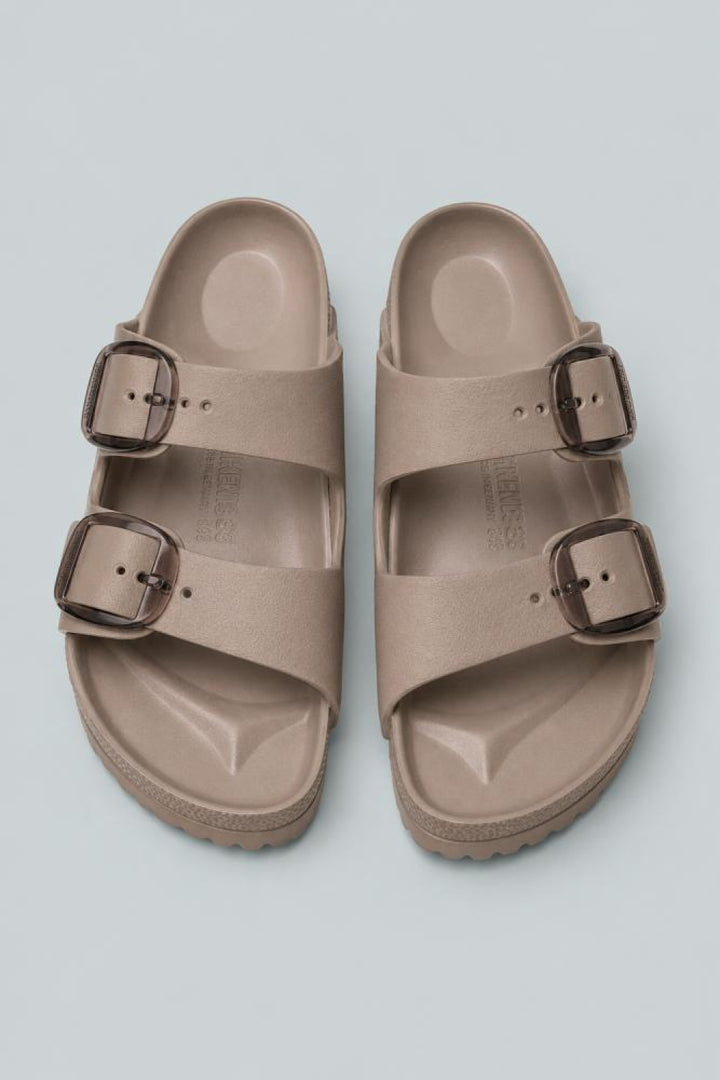 Arizona Eva Big Buckle Women’s Sandals - Grey - 9 - Sandal