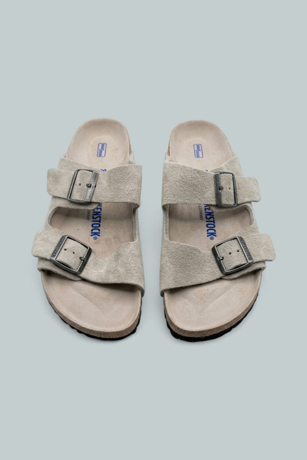 Arizona Soft Footbed Slide Sandals - Beige - 11 US - Sandals