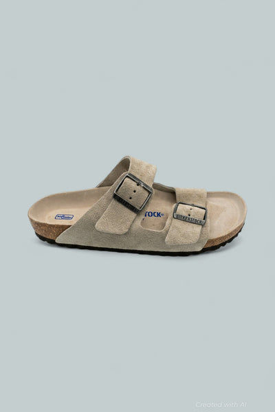 Arizona Soft Footbed Slide Sandals - Beige - 11 US - Sandals