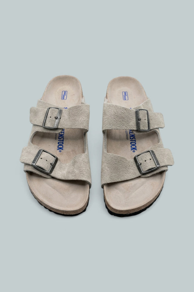 Arizona Soft Footbed Slide Sandals - Beige - 11 US - Sandals