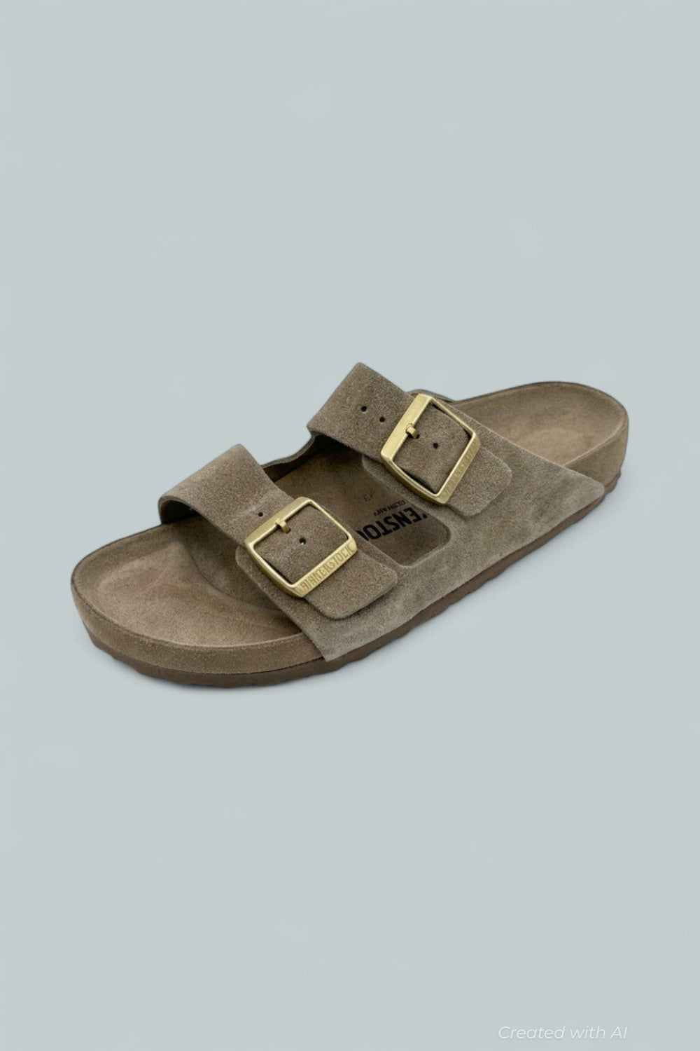 Arizona Tonal Suede Sandals - Beige - US 10L / US 8M - Sandals