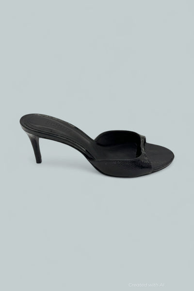 Arlette Mules - Black - 9 - Mules