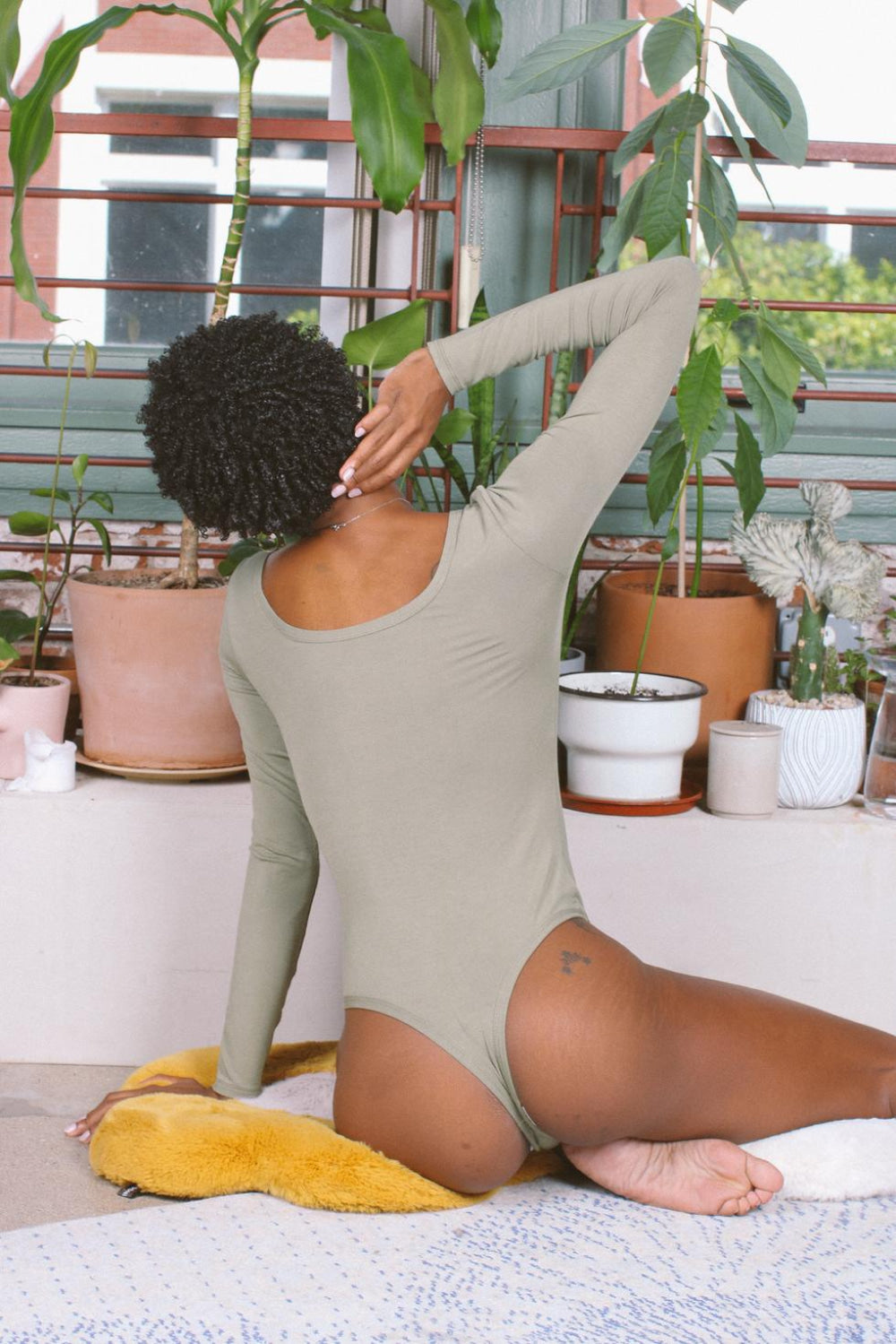 Arlin Bodysuit - Sage - FINAL SALE - Bodysuit