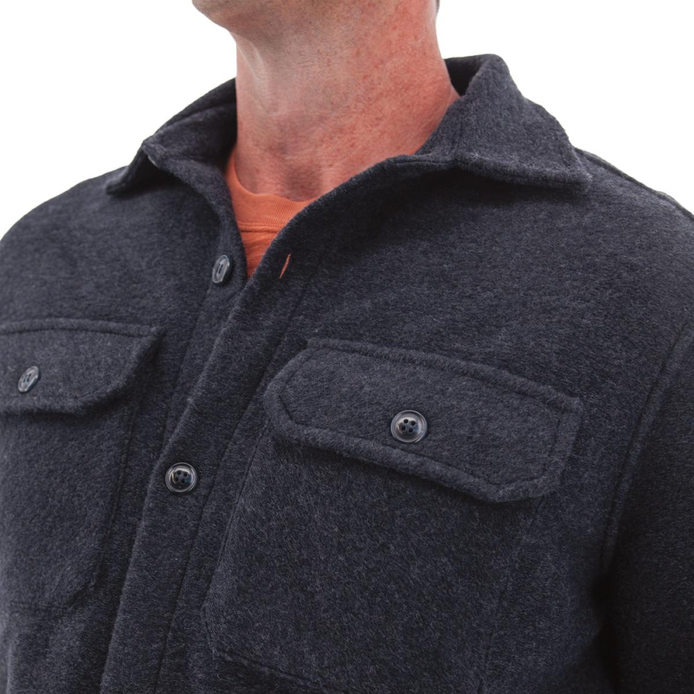 Arlo Shirt Jacket - Dark Navy - Jacket