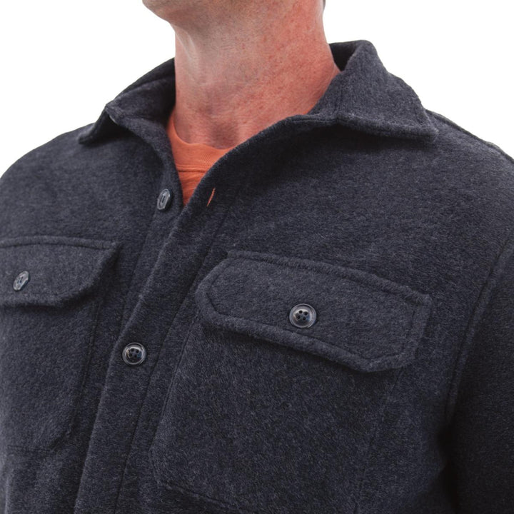 Arlo Shirt Jacket - Dark Navy - Jacket