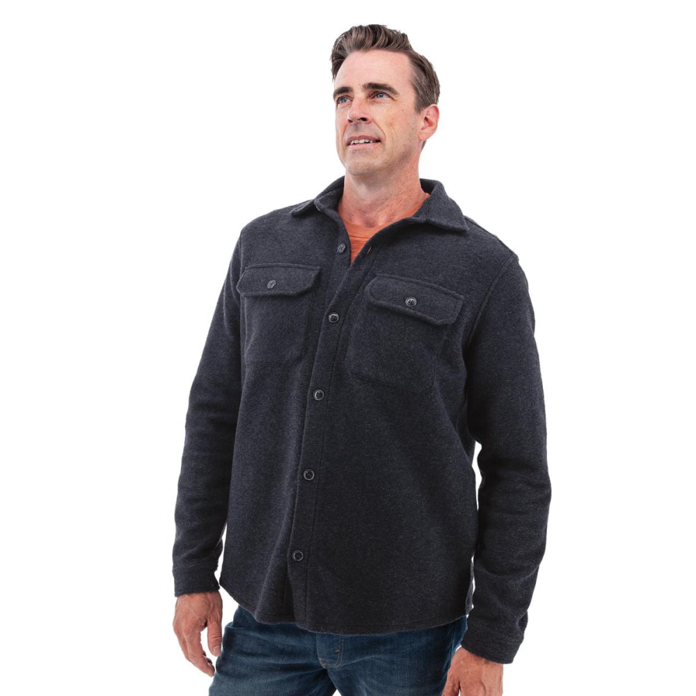 Arlo Shirt Jacket - Dark Navy - Jacket