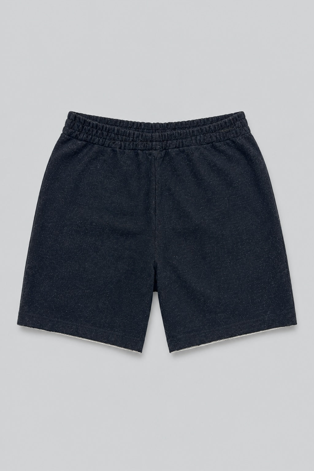 Something To Smile In Sweatshorts - Black