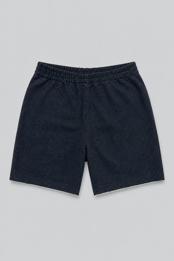 Something To Smile In Sweatshorts - Black