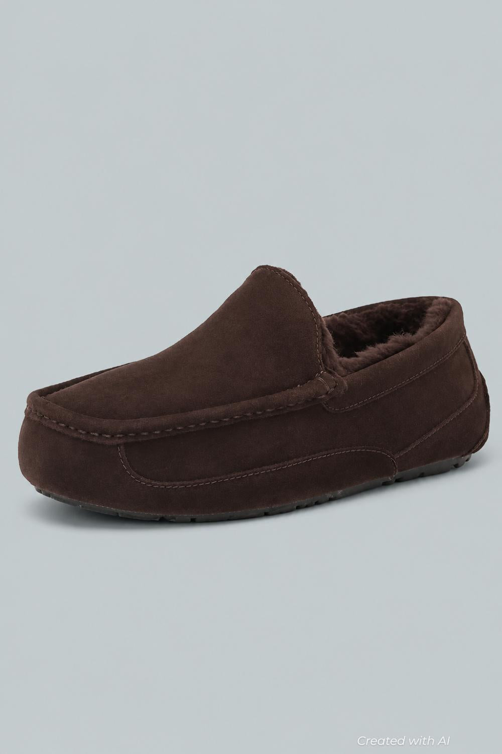 Ascot Slipper Men’s - Dusted Cocoa - 13 - Slip-On