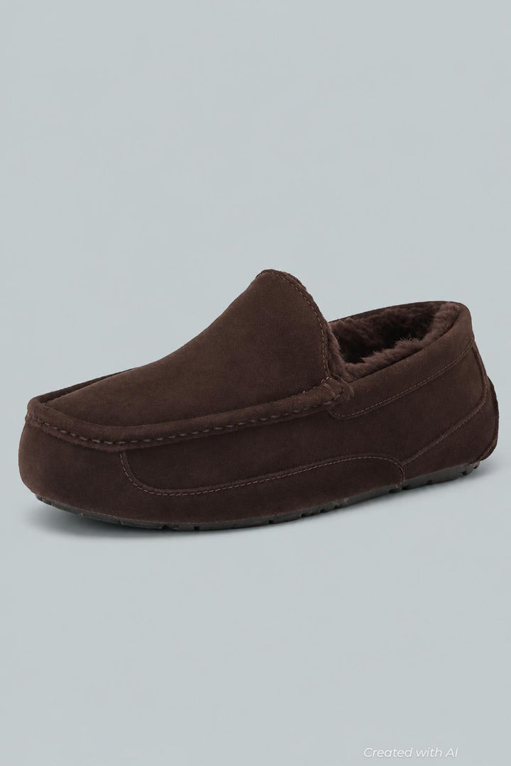 Ascot Slipper Men’s - Dusted Cocoa - 13 - Slip-On