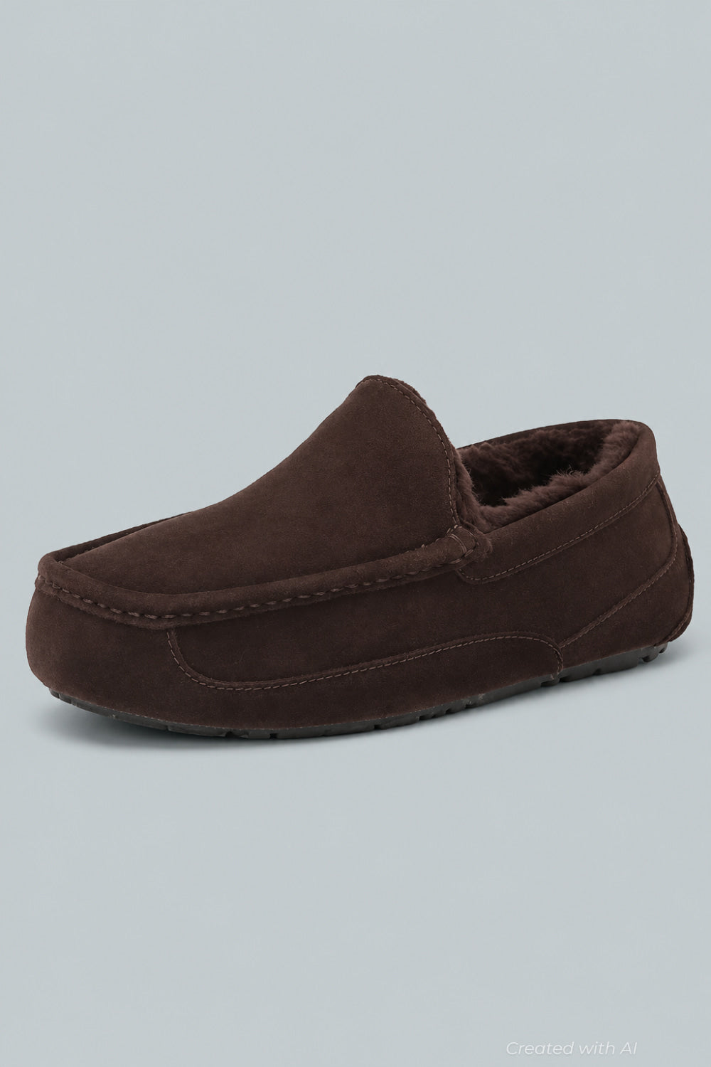 Ascot Slipper Men’s - Dusted Cocoa - 13 - Slip-On