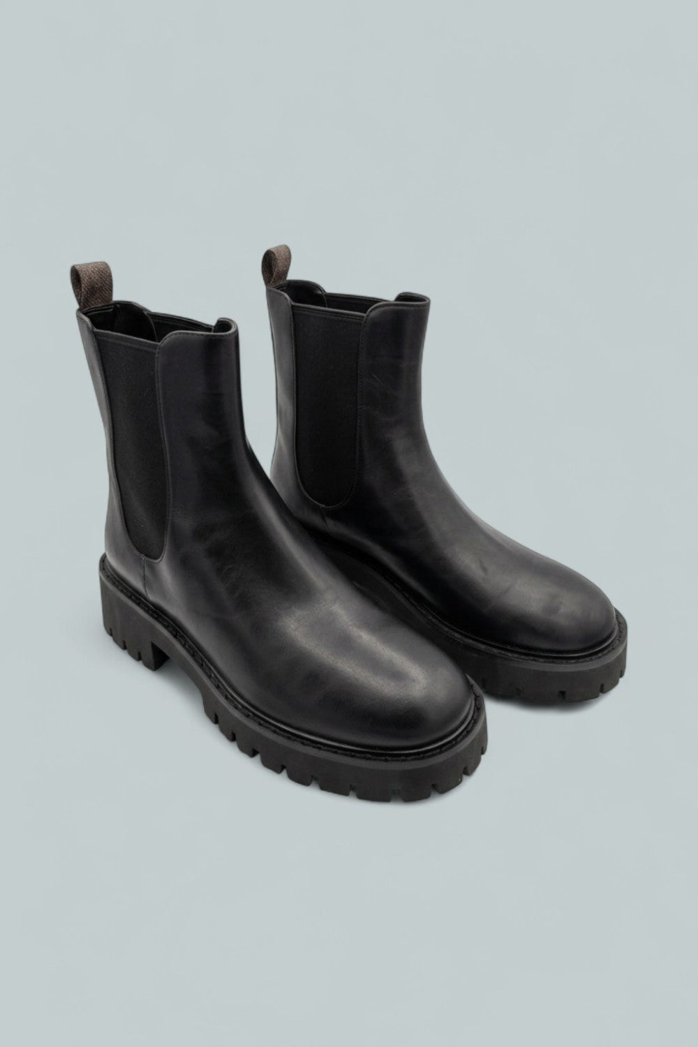 Asher Flat Bootie - Brown/Black - 9 - Bootie