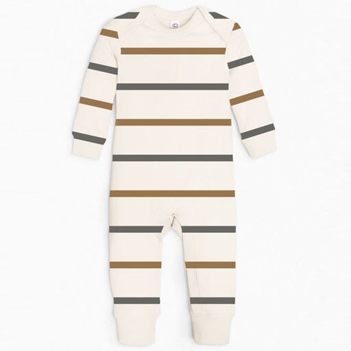 Aspen Romper - Reno Stripe/Amber One Pieces Colored Organics 