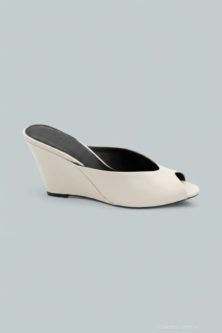 Astra Wedge Pumps Exclusive - Bone - 9.5 - Sandal