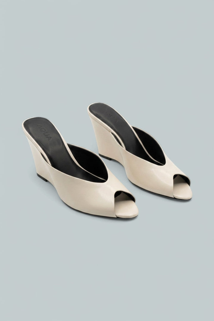 Astra Wedge Pumps Exclusive - Bone - 9.5 - Sandal