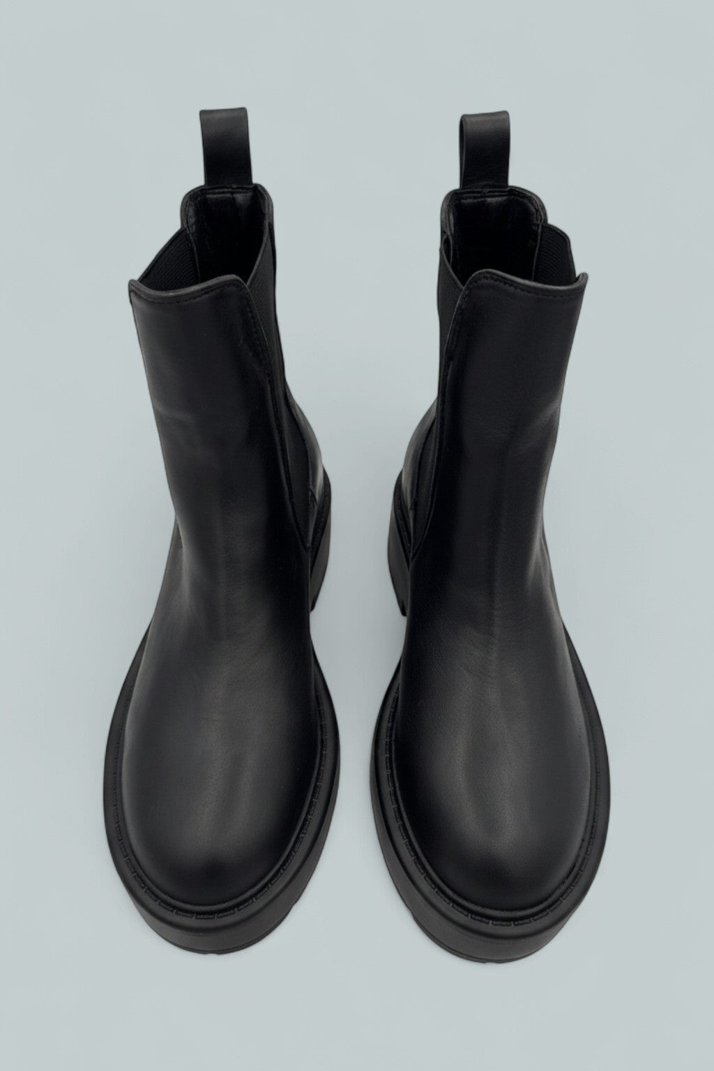 Perie Chelsea Booties - Black Leather