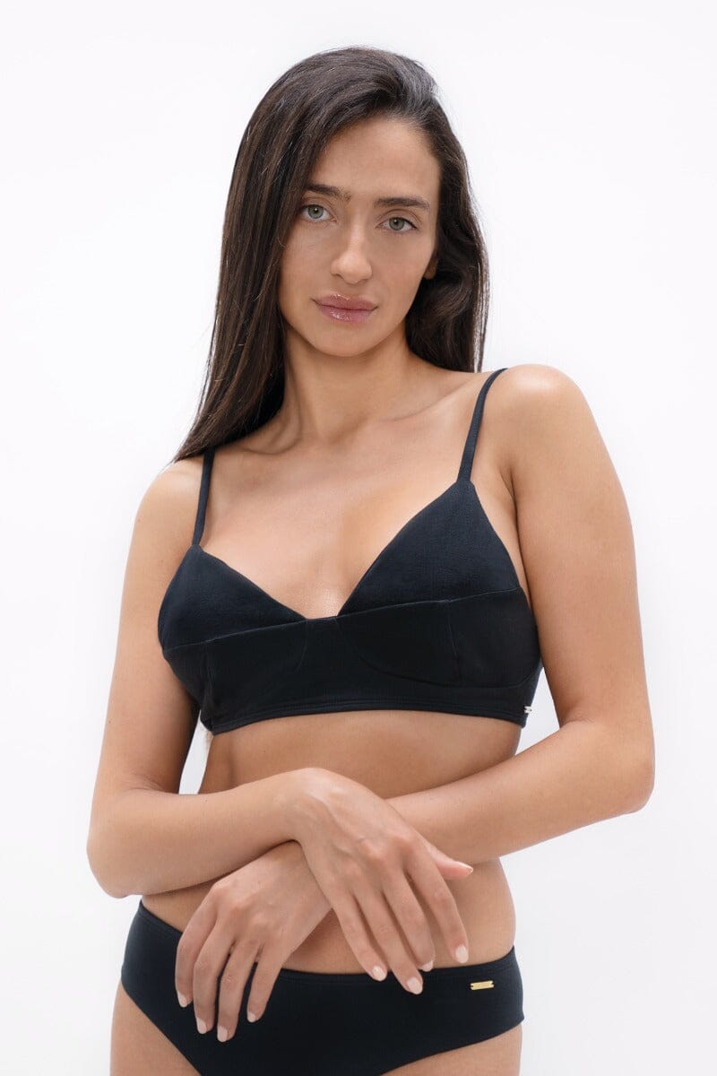 Athens Bra - Black Sand Underwear 1 People 