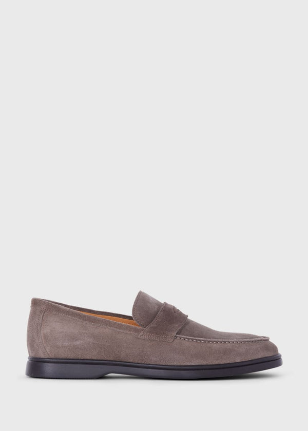 Hugo Suede Penny Loafer - Cognac