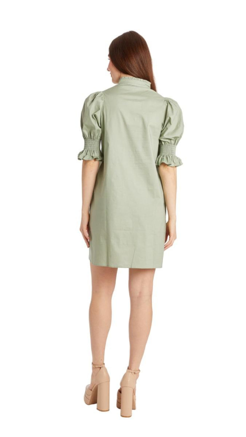 Aubrey Dress - Sage - Dresses