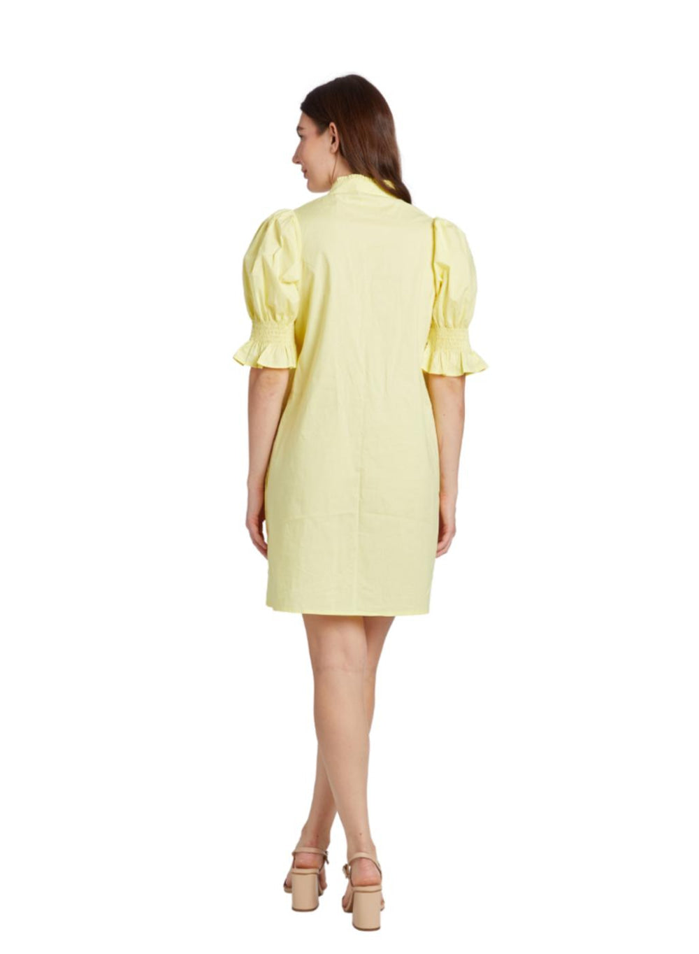 Aubrey Smocked Dress - Butter - Dresses