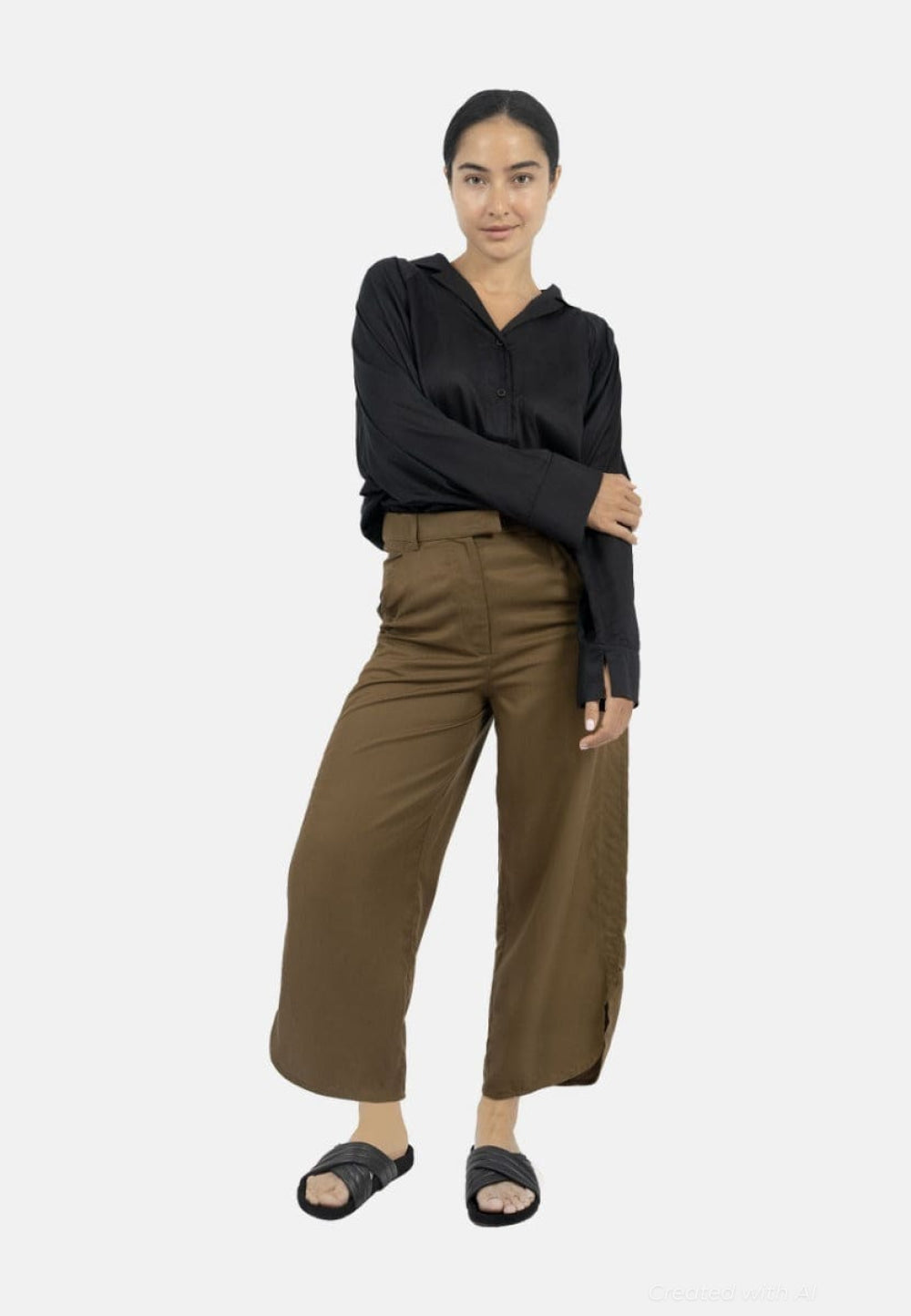 Auckland Pants - Taupe - Pants