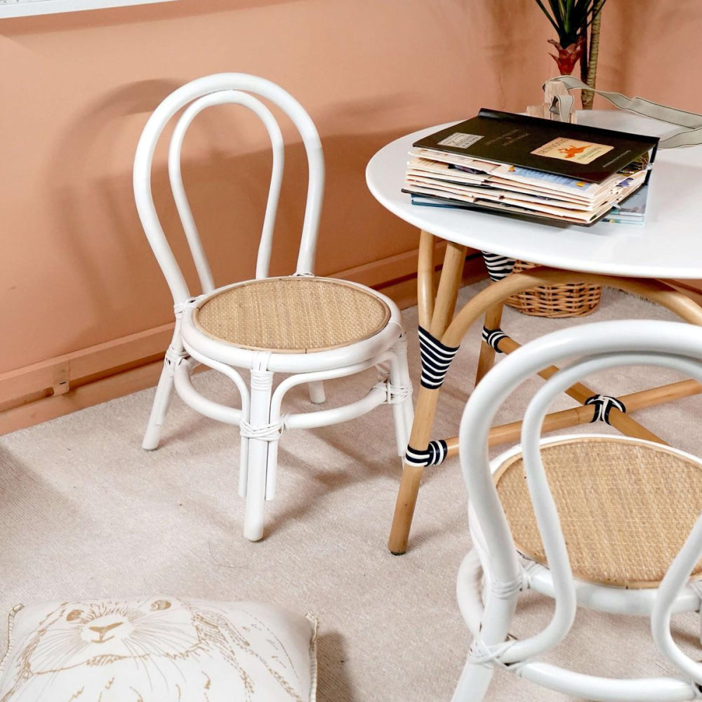 Aulia Kids Chair - White - FINAL SALE - ONE SIZE - Chair
