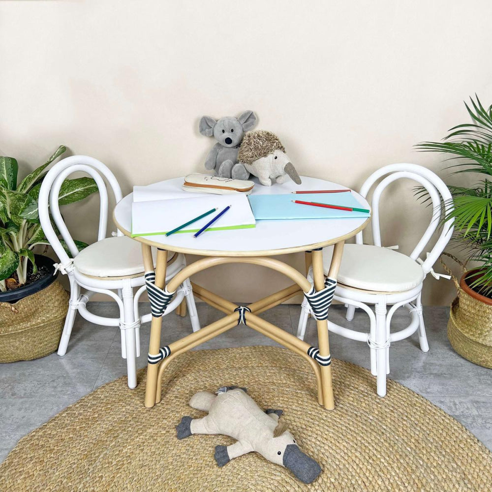 Aulia Kids Chair - White - FINAL SALE - ONE SIZE - Chair