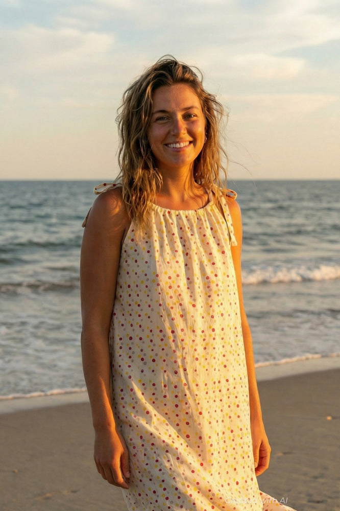 Aurore Dress - Color Dots - One Size - Dresses